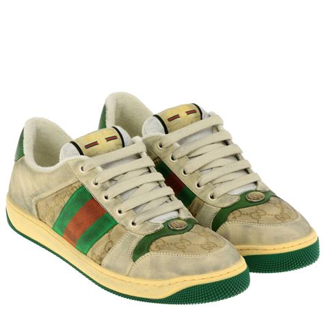 gucci men green|gucci green shoes.